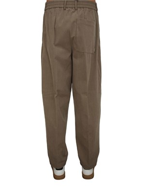 Pantaloni Boss uomo in velluto verde in UOMO