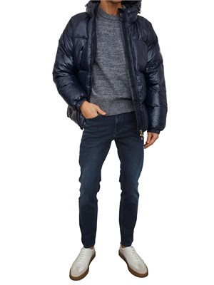 Jeans Boss uomo in cotone blu in UOMO