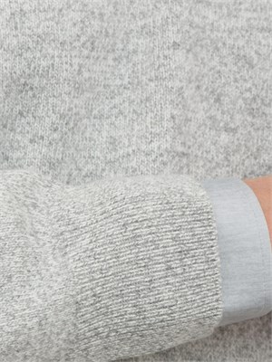 Maglia Boss uomo in lana vergine grigia in UOMO