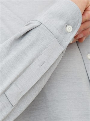 Camicia Boss uomo in maglina grigia in UOMO