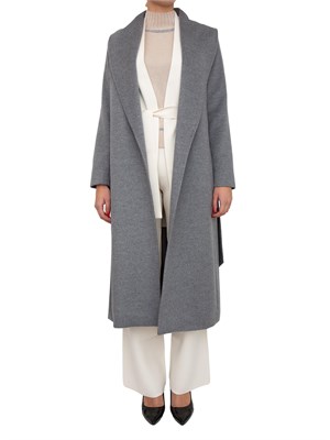 Gilet donna Abete Max Mara in viscosa punto tessuto bianco in DONNA