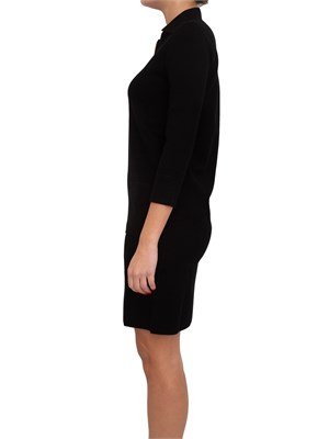 Abito Ere Max Mara in maglia di misto viscosa nero in DONNA