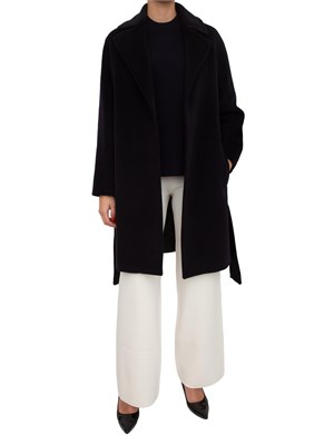 Maglia donna Amici Max Mara  in filato di viscosa blu in DONNA