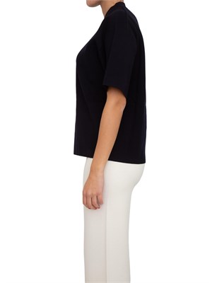 Maglia donna Amici Max Mara  in filato di viscosa blu in DONNA