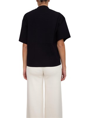 Maglia donna Amici Max Mara  in filato di viscosa blu in DONNA