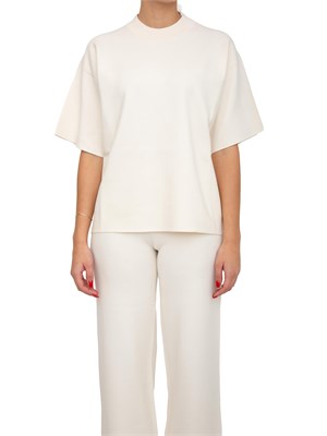 Maglia donna Amici Max Mara  in filato di viscosa bianca in DONNA