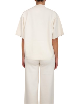 Maglia donna Amici Max Mara  in filato di viscosa bianca in DONNA
