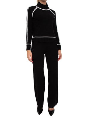 Maglia Pescara Max Mara in lana e cashmere nero in DONNA