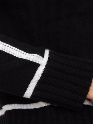 Maglia Pescara Max Mara in lana e cashmere nero in DONNA