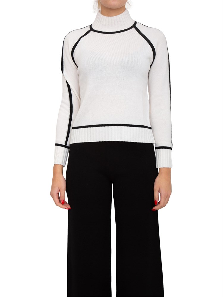 Maglia Pescara Max Mara in lana e cashmere bianco