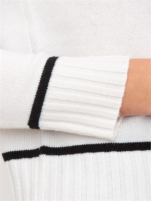 Maglia Pescara Max Mara in lana e cashmere bianco in DONNA