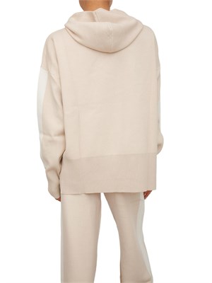 Maglia donna Hinnominate in misto viscosa beige e bianco in DONNA