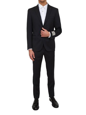 Abito Corneliani in pura lana vergine blu in UOMO