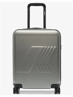 Trolley K-WAY Eudoxie in policarbonato verde in UOMO