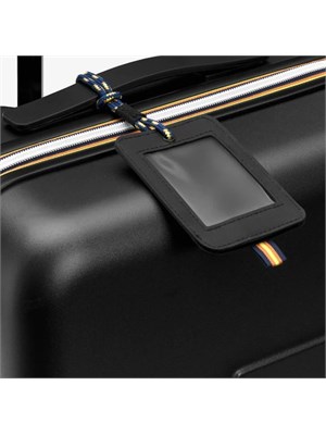 Trolley K-WAY Eudoxie in policarbonato nero in UOMO