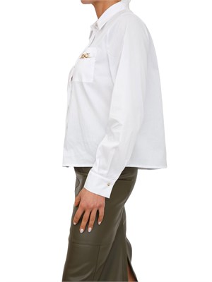 Camicia Ercolina Kocca in cotone bianco in DONNA