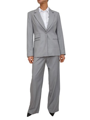 Giacca Amadri Kocca in misto viscosa grigia in DONNA