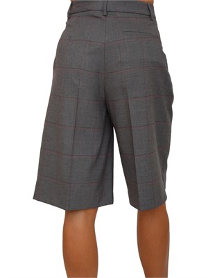 Bermuda Fernande di Kocca in misto viscosa grigia in DONNA