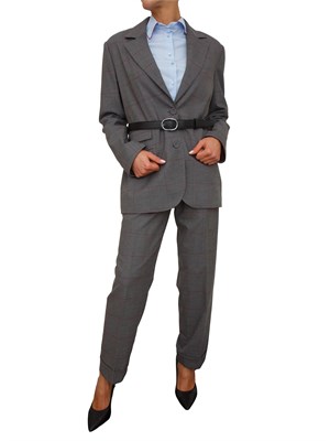 Giacca donna Emmanuel Kocca in misto viscosa grigia in DONNA