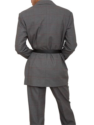 Giacca donna Emmanuel Kocca in misto viscosa grigia in DONNA