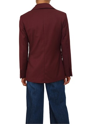 Giacca Fily di Kocca in misto viscosa bordeaux in DONNA