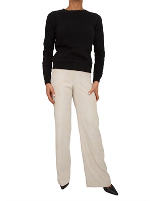 Maglia Baylee di Kocca in misto angora nera in DONNA