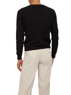 Maglia Baylee di Kocca in misto angora nera in DONNA