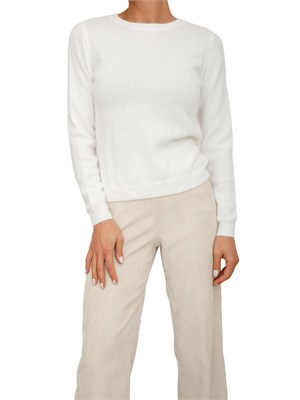 Maglia Baylee di Kocca in misto angora bianca in DONNA