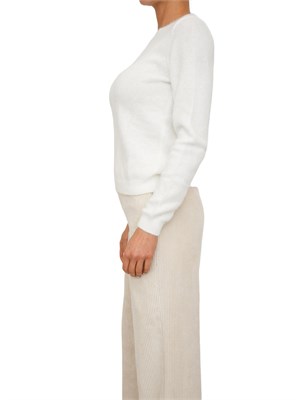 Maglia Baylee di Kocca in misto angora bianca in DONNA