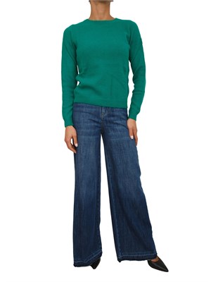 Maglia Baylee di Kocca in misto angora verde in DONNA