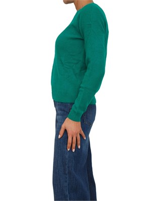 Maglia Baylee di Kocca in misto angora verde in DONNA