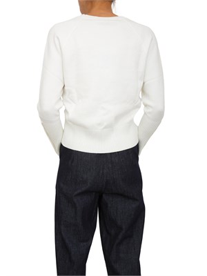 Maglia Arwan Kocca in misto viscosa bianca in DONNA