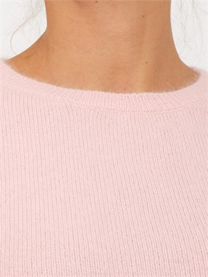 Maglia Baylee di Kocca in misto angora rosa in DONNA