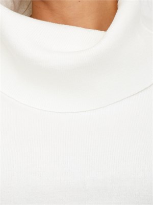 Maglia Aviera Kocca in misto viscosa bianca in DONNA