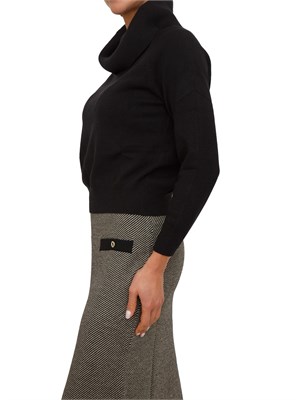 Maglia Aviera Kocca in misto viscosa nera in DONNA