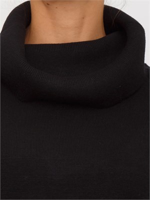 Maglia Aviera Kocca in misto viscosa nera in DONNA