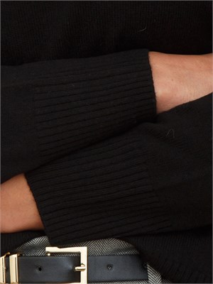 Maglia Carinae Kocca in cashmere e lana nero in DONNA