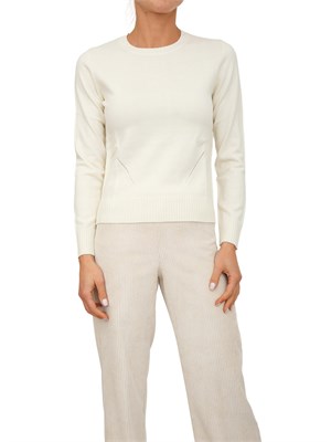 Maglia Celeno Kocca misto lana bianco panna in DONNA