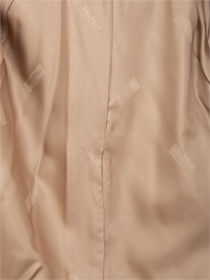 Giaccone caban Ariano Max Mara doppiopetto beige in DONNA