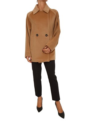 Giaccone caban Ariano Max Mara doppiopetto cammello in DONNA