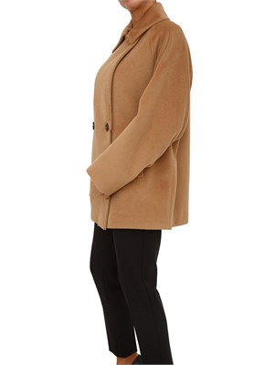 Giaccone caban Ariano Max Mara doppiopetto cammello in DONNA