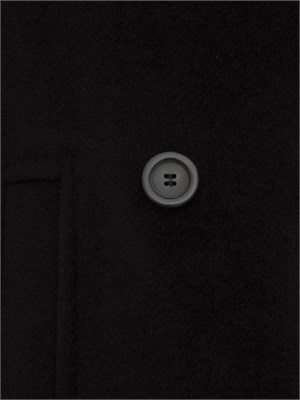 Giaccone caban Ariano Max Mara doppiopetto nero in DONNA