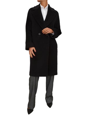 Cappotto donna Tokio Max Mara in lana nera in DONNA