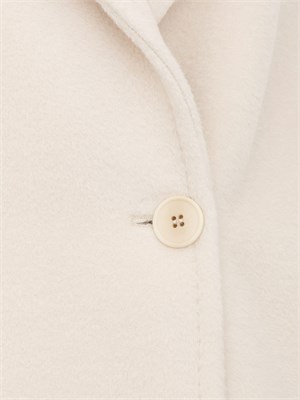 Cappotto donna Tokio Max Mara in lana bianco panna in DONNA