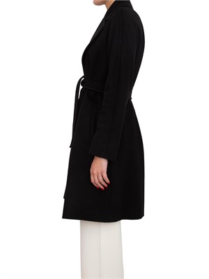 Cappotto Dravenna di Max Mara in pura lana nera in DONNA