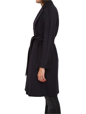 Cappotto Dravenna di Max Mara in pura lana blu in DONNA