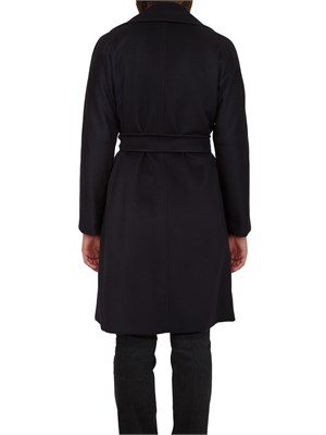 Cappotto Dravenna di Max Mara in pura lana blu in DONNA