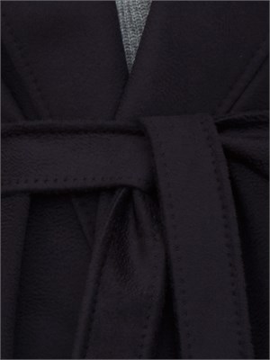 Cappotto Dravenna di Max Mara in pura lana blu in DONNA