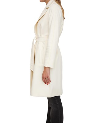 Cappotto Dravenna di Max Mara in pura lana bianca in DONNA
