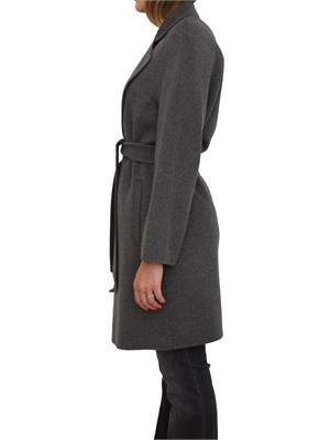 Cappotto Ajaccio Max Mara in lana, seta e cashmere grigio in DONNA